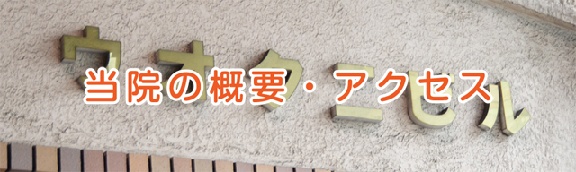 当院の概要・アクセス